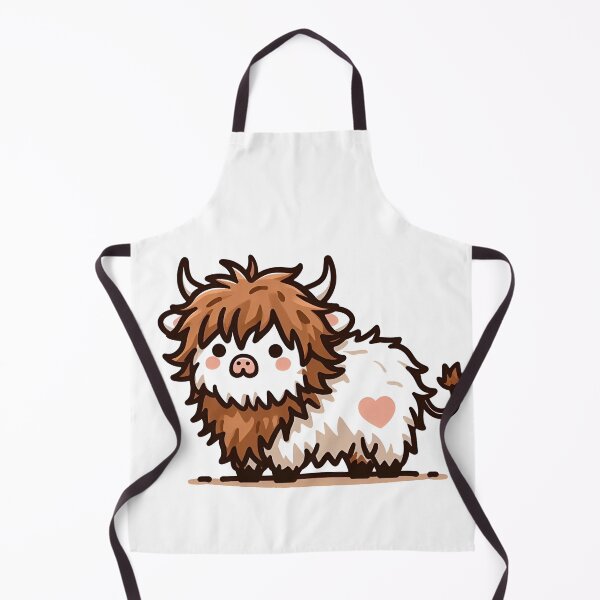 Item preview, Scottish Hairy Highland Cow designed and sold by CatherineLievre.