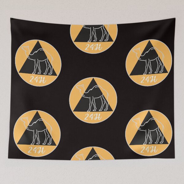Item preview, A camel in a circle with the inscription 24H designed and sold by Lucky Day Shop 777.