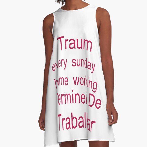 Artikel-Vorschau von Ich träume jeden Sonntag -Terminei De Trabalhar T-Shirt Classic Mix Weltsprache T-Shirt, designt und verkauft von Blnjja.