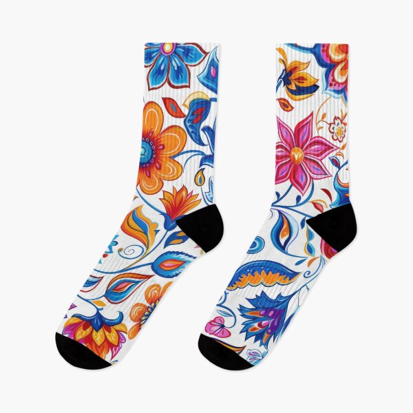 Item preview, Patrón floral colorido designed and sold by brandway.