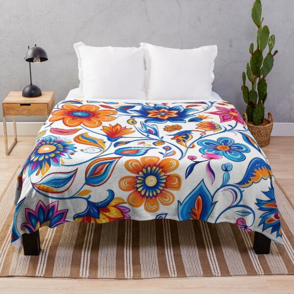 Item preview, Patrón floral colorido designed and sold by brandway.