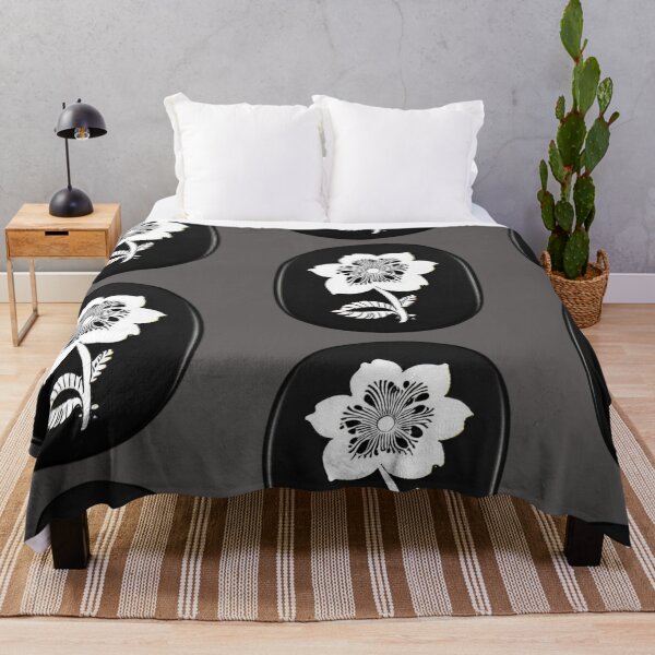Item preview, Black and White Flower designed and sold by Erik007best.
