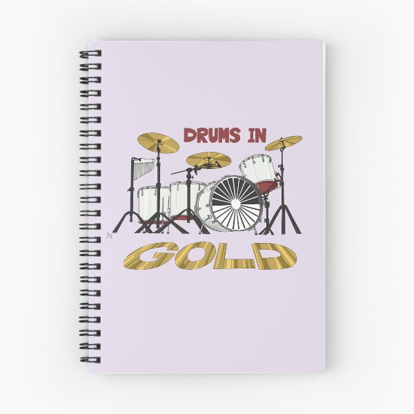 Item preview, Drums in Gold designed and sold by FlairedGenes.