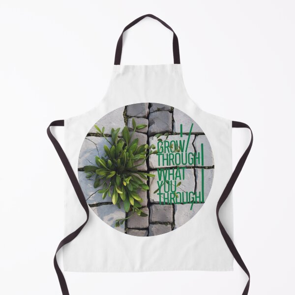 Item preview, Grow Through What You Go Through - Resilient Plant in Stone Path Art designed and sold by deluxedigital1.