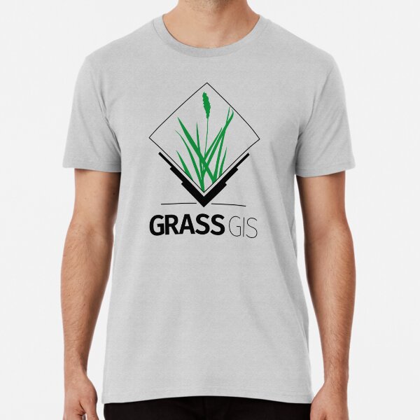 Item preview, GRASS GIS designs with color logo designed and sold by GRASS Project.