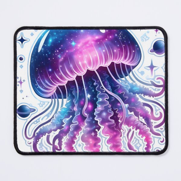 Item preview, Galactic Jellyfish Sticker designed and sold by Zatch-Bell.