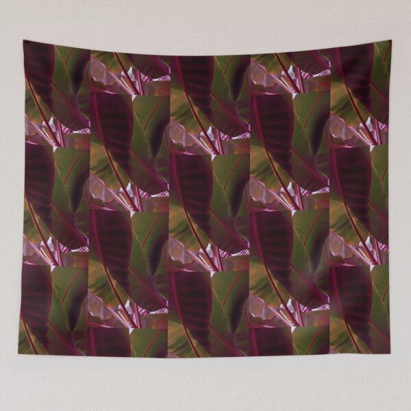Item preview, Rich Maroon and Jungle Green - Exotic Tropics designed and sold by Georgia Mizuleva.