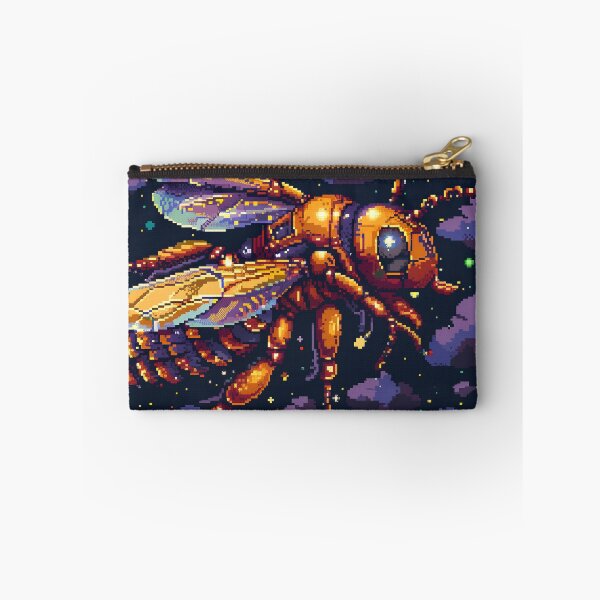 Item preview, Cosmic Bee Pixel Art designed and sold by Kaos-Bit.