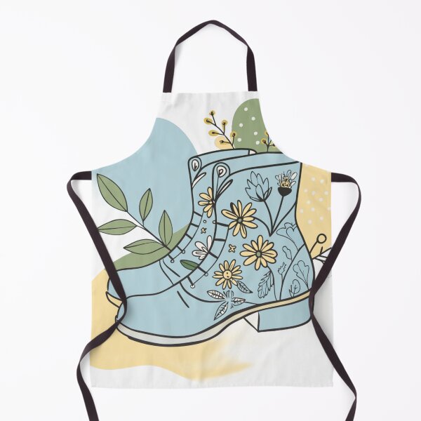 Item preview, Botanical Boots Spring in Your Step designed and sold by ART ATTACK ZONE.