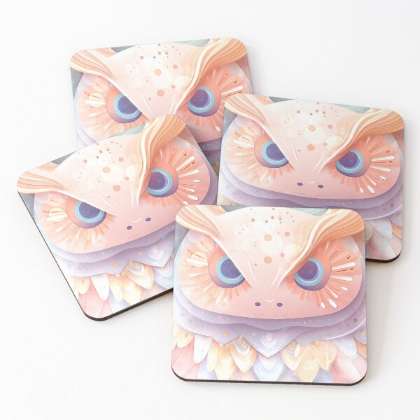Item preview, Enchanted Pastel king Owl: A Touch of Mystery designed and sold by PLANn.