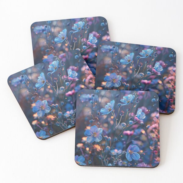 Item preview, Blue Flowers in a Field designed and sold by brandway.