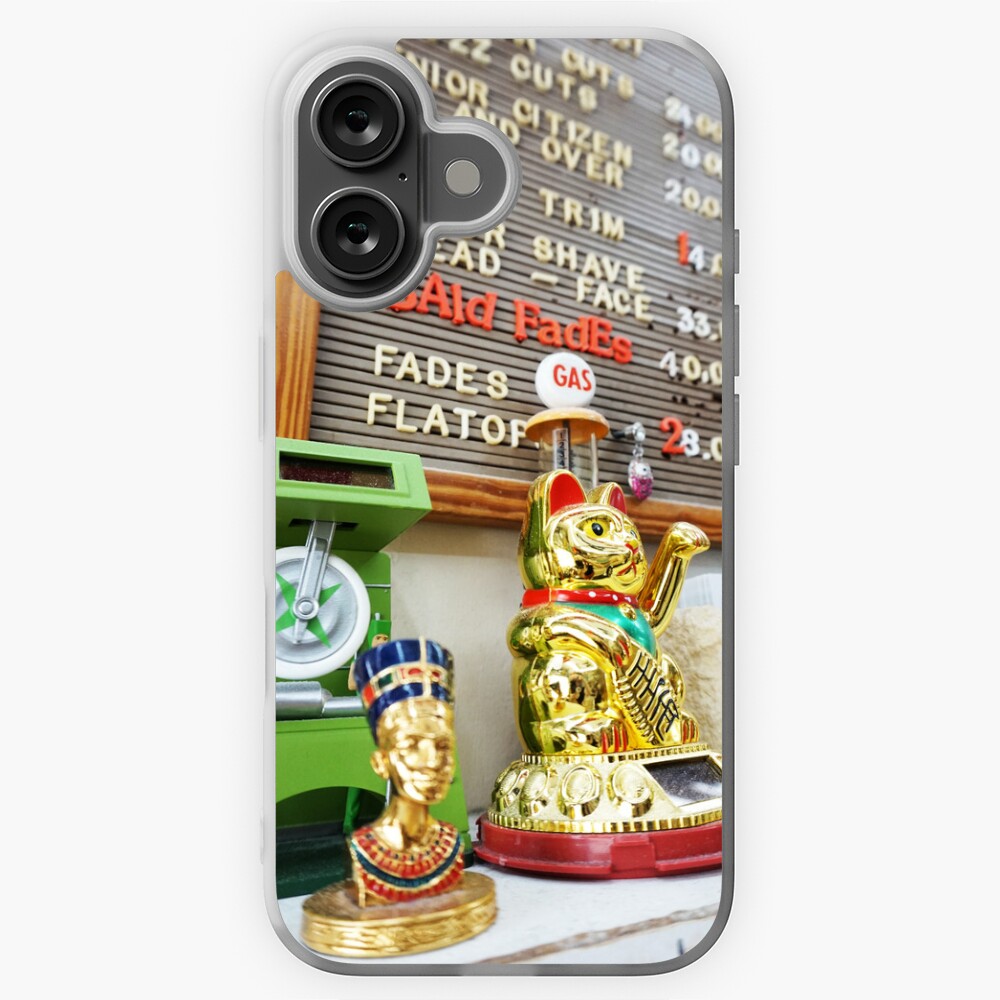 Item preview, iPhone Soft Case designed and sold by DougsBarbershop.