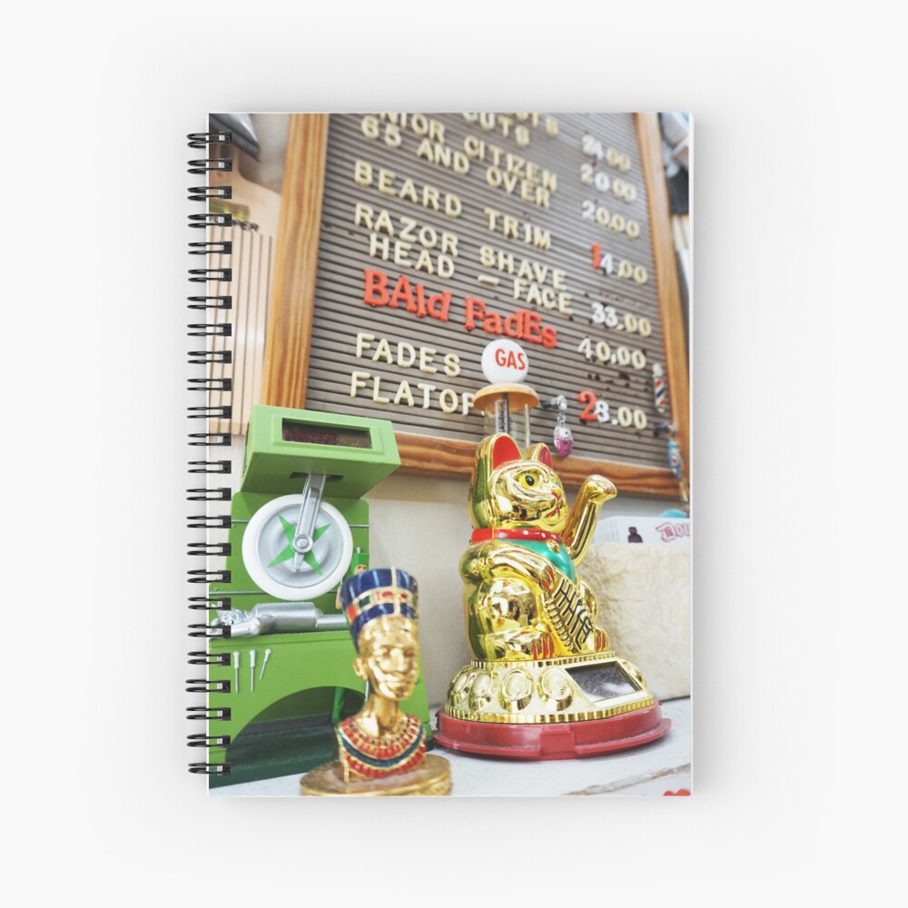 Item preview, Spiral Notebook designed and sold by DougsBarbershop.