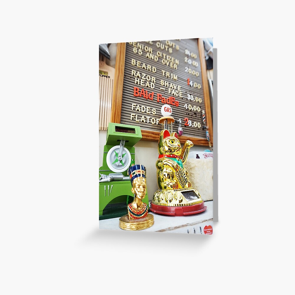 Item preview, Greeting Card designed and sold by DougsBarbershop.