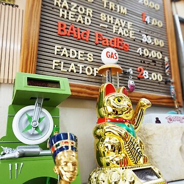 Artwork thumbnail, Lucky Cat Doug's Barbershop by DougsBarbershop
