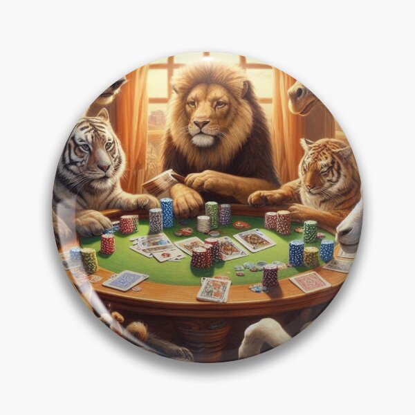 Aperçu de l'œuvre Jungle jouant au poker créée et vendue par Ayane46.