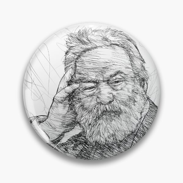 Item preview, VICTOR HUGO ink portrait .2 designed and sold by lautir.