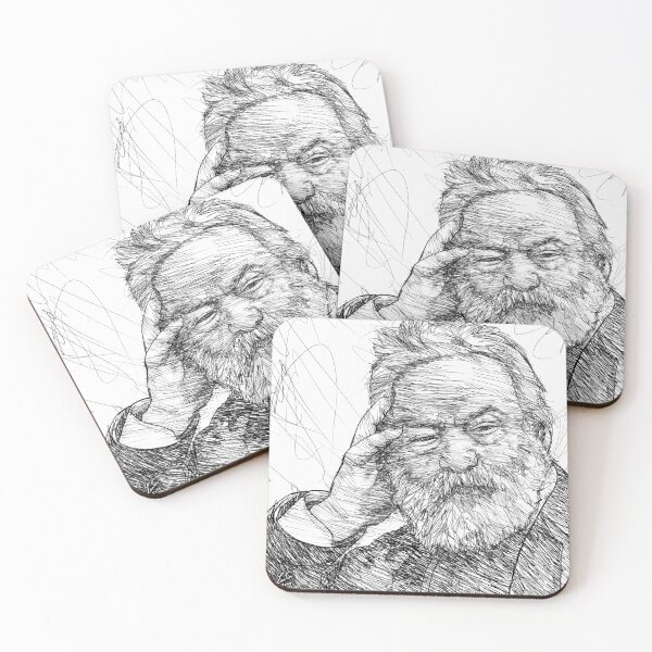 Item preview, VICTOR HUGO ink portrait .2 designed and sold by lautir.