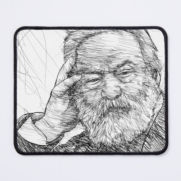 Item preview, VICTOR HUGO ink portrait .2 designed and sold by lautir.