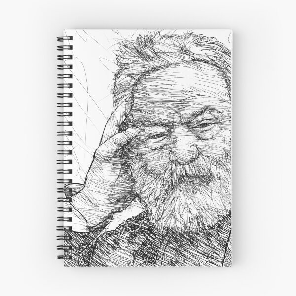 Item preview, VICTOR HUGO ink portrait .2 designed and sold by lautir.
