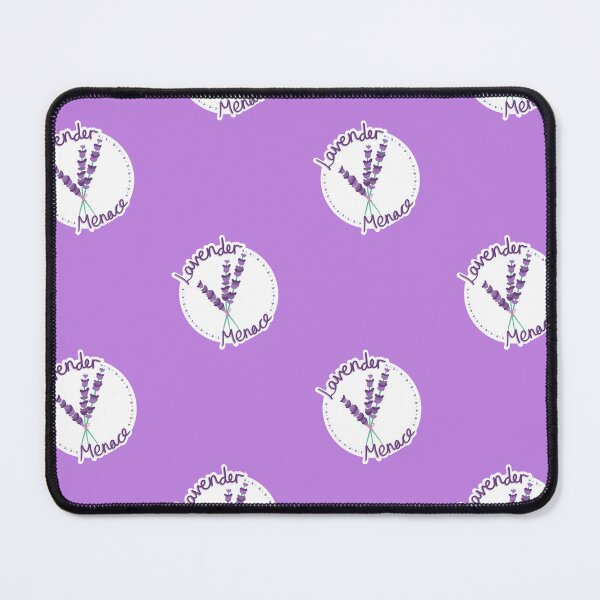Item preview, Lavender Menace Sticker/ Button design designed and sold by Doodles602.