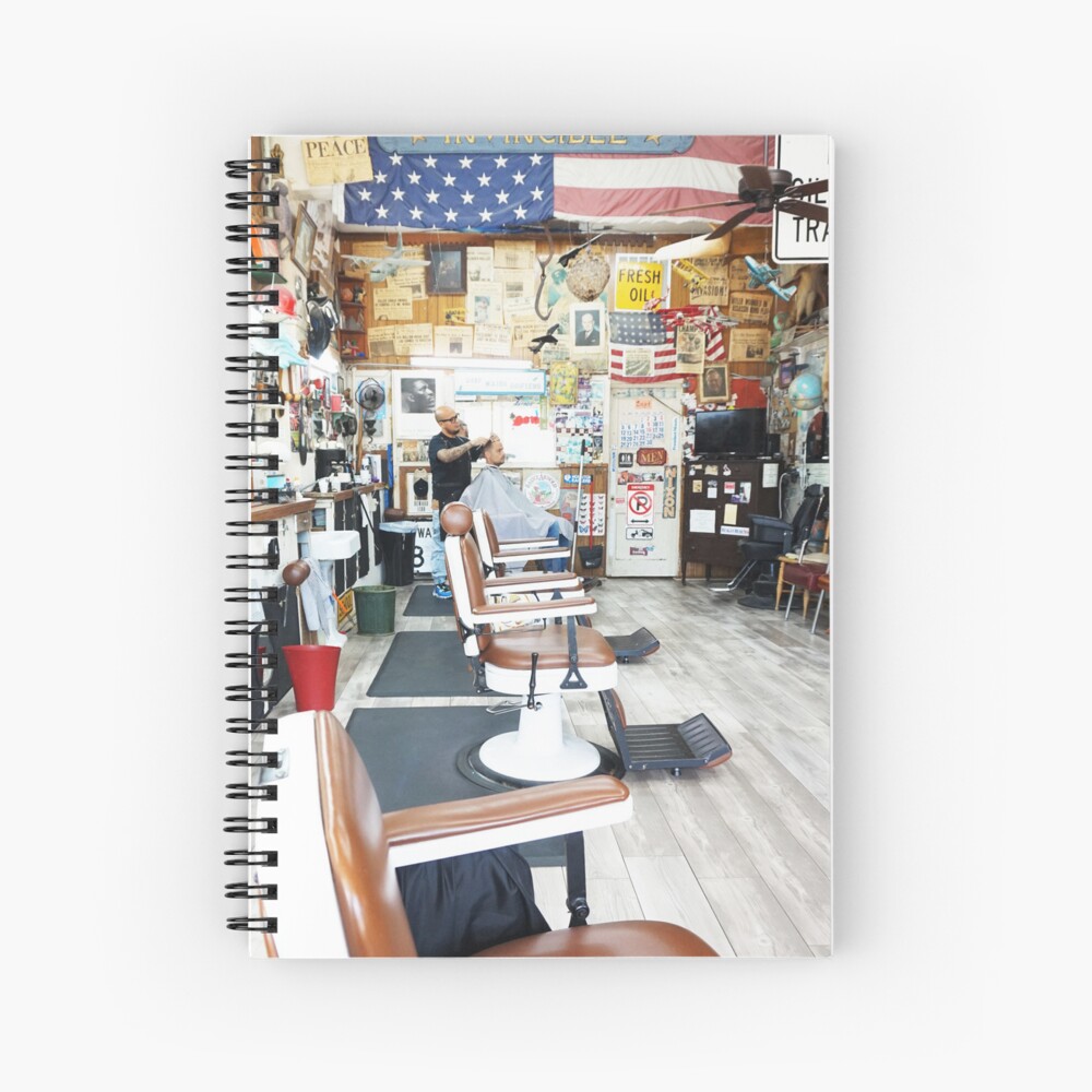 Item preview, Spiral Notebook designed and sold by DougsBarbershop.