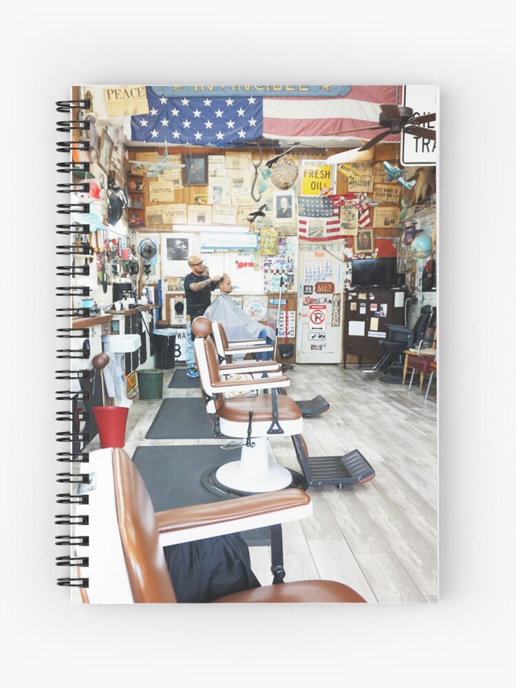 Thumbnail 1 of 3, Journal, Peace Invincible Doug's Barbershop designed and sold by DougsBarbershop.