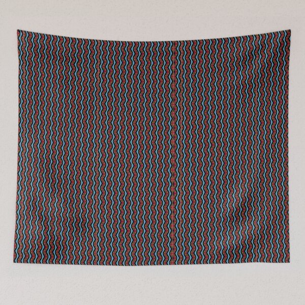Item preview, Vibrant Wavy Pin Stripe designed and sold by mittie101.