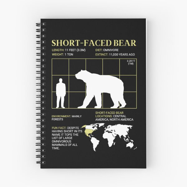 Item preview, Short-Faced Bear Extinct Giant Bear Arctodus designed and sold by ExtinctFauna.