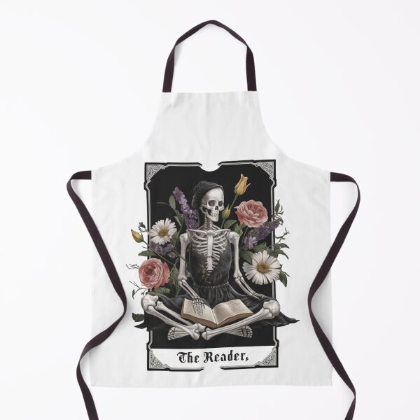 Item preview, Tarot Card The Reader Skeleton Shirt  designed and sold by EnchantedIsle.
