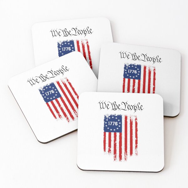 Item preview, We The People 1776 Patriotic Betsy Ross Flag Design designed and sold by AmericaFreedom.
