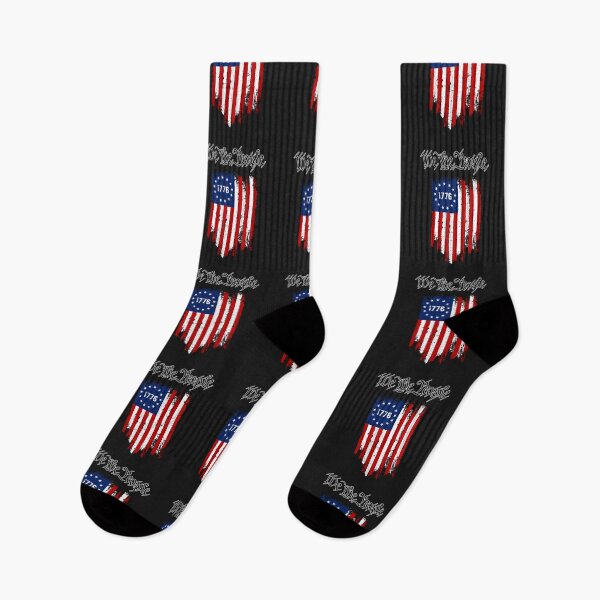 Item preview, We The People 1776 Patriotic Betsy Ross Flag Design designed and sold by AmericaFreedom.