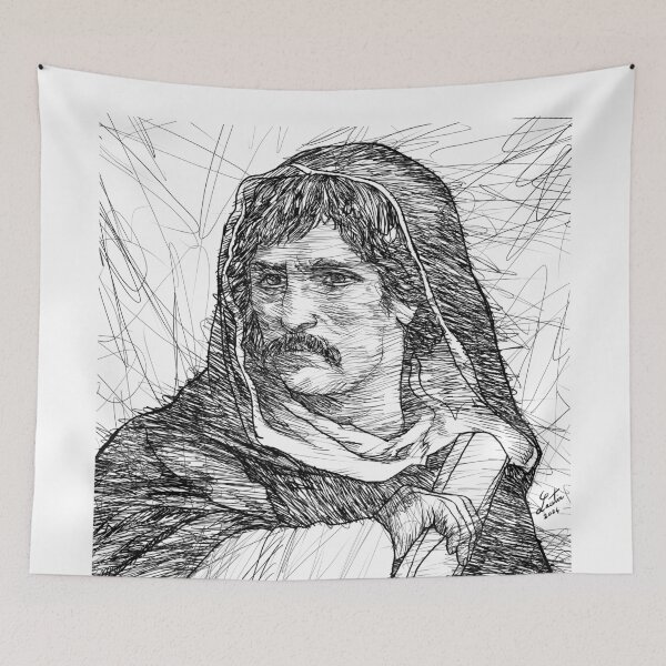 Item preview, GIORDANO BRUNO ink portrait .3 designed and sold by lautir.