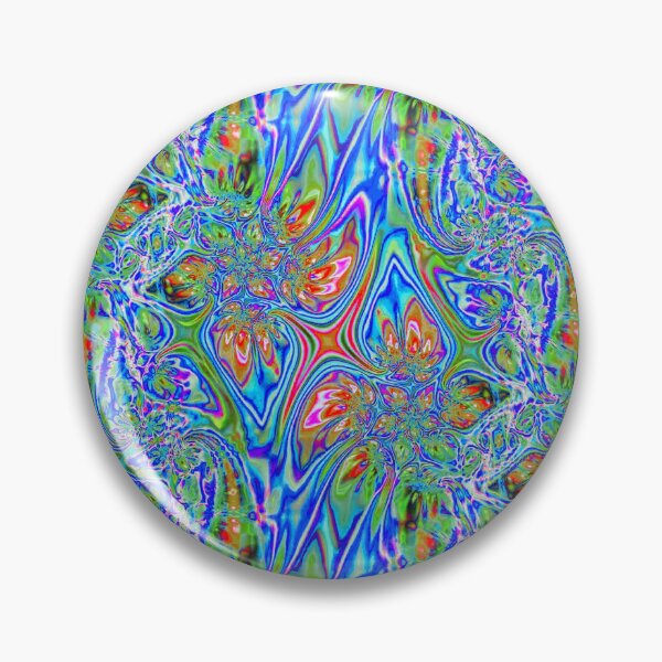 Item preview, Abstract Smudged Melting Fractal Flowers 41 designed and sold by SXW Designs.