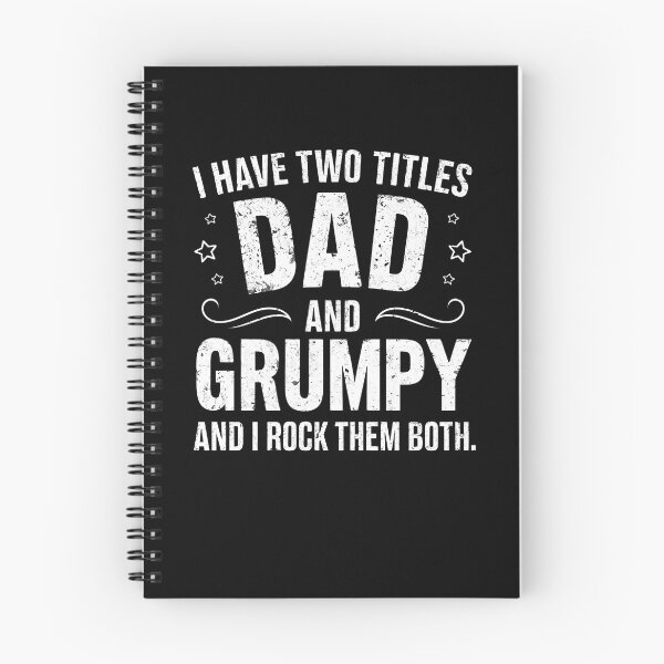 Item preview, I Have Two Titles Dad And Grumpy Funny father's Day Gift designed and sold by SlocifieShop.