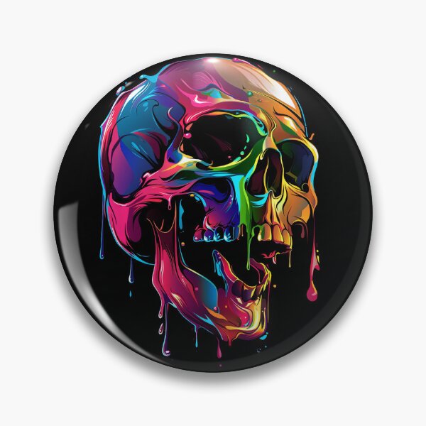 Item preview, Kaleidoscopic Skull designed and sold by Retro Type.