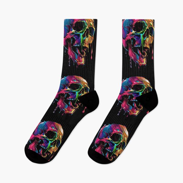 Item preview, Kaleidoscopic Skull designed and sold by Retro Type.