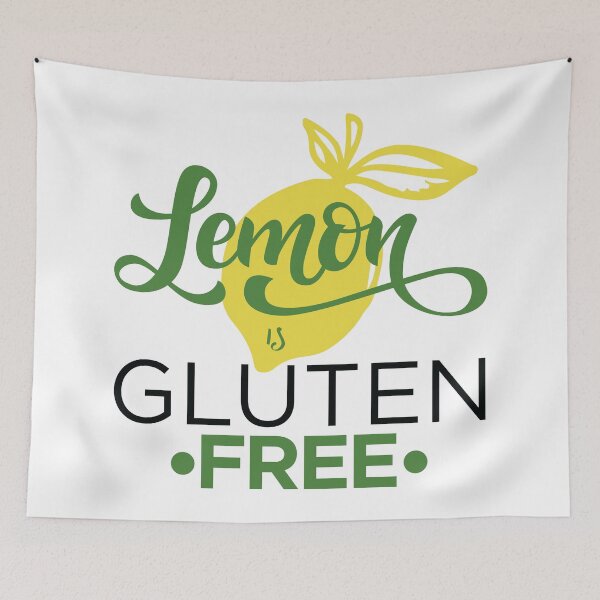Item preview, "Lemons is Gluten-free" t shirt design series designed and sold by MyGluteesFree77.