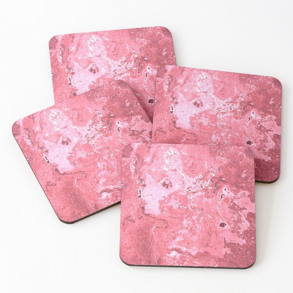 Item preview, IMAGE PRINT ONLY Pink Marble Look Abstract in Shades of Pink Blush Rouge Dark Dusty Pink 4 of 4 designed and sold by Beachy.