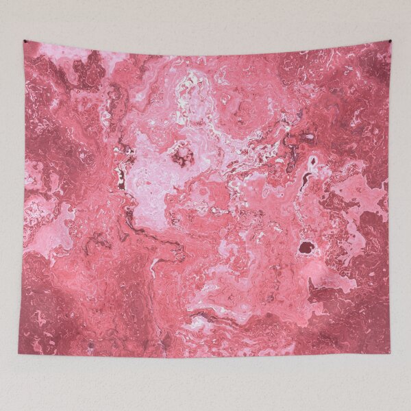 Item preview, IMAGE PRINT ONLY Pink Marble Look Abstract in Shades of Pink Blush Rouge Dark Dusty Pink 4 of 4 designed and sold by Beachy.