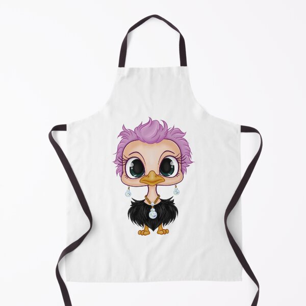 Item preview, Silly Ostrich Wearing Jewelry designed and sold by vasetti-press.
