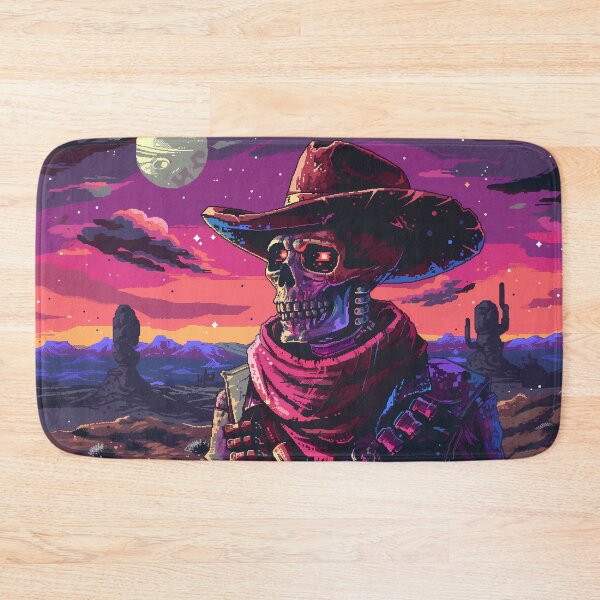 Item preview, Cosmic Cowboy Pixel Art designed and sold by Kaos-Bit.
