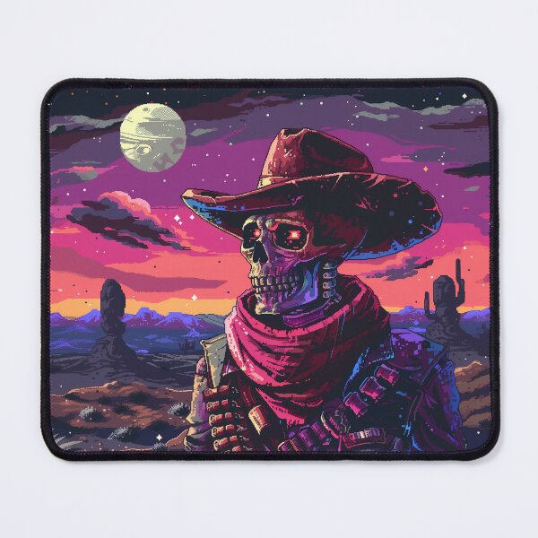 Item preview, Cosmic Cowboy Pixel Art designed and sold by Kaos-Bit.