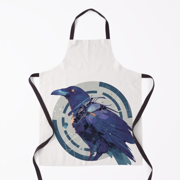 Item preview, Cyber crow // crow // Cool Animal // Cyber Animal // Future Animal Art // Animal Warrior // Animal Cute Art // Gaming Aesthetic stickers designed and sold by SMARTKIT  DESIGNAGENCY.