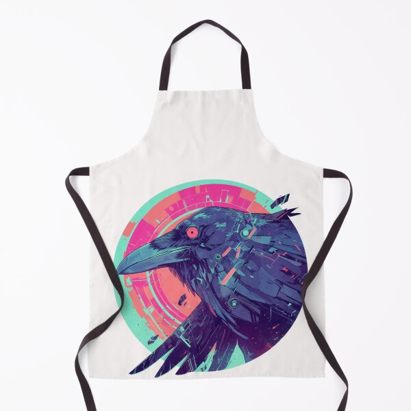 Item preview, Cyber crow // crow // Cool Animal // Cyber Animal // Future Animal Art // Animal Warrior // Animal Cute Art // Gaming Aesthetic stickers designed and sold by SMARTKIT DESIGNAGENCY.