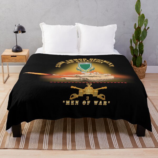 Item preview, 3rd Bn 33rd Armor Branch w 33rd Armor PICKLES DUI - MEN OF WAR w Fire - Shirt X 300 designed and sold by Military Insignia Products.
