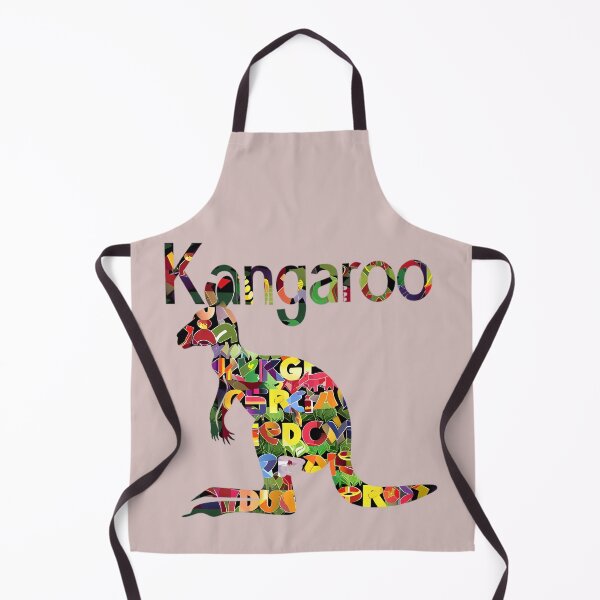 Item preview, "Kangaroo: Nature's Typography" designed and sold by Art-Vortex-fr.