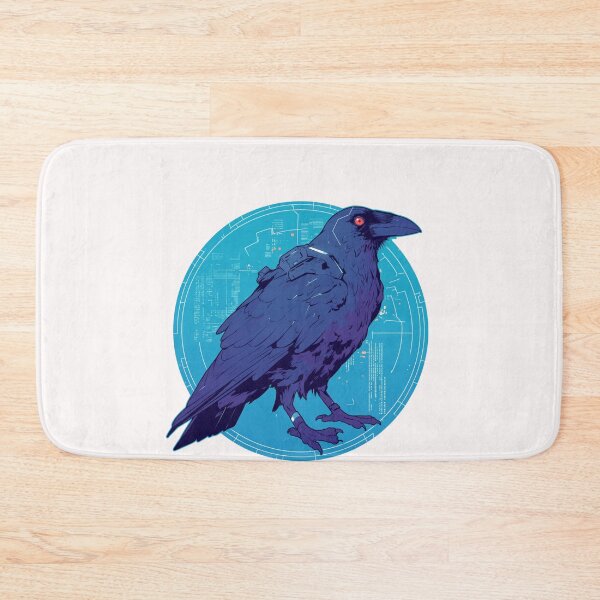 Item preview, Cyber crow // crow // Cool Animal // Cyber Animal // Future Animal Art // Animal Warrior // Animal Cute Art // Gaming Aesthetic stickers designed and sold by SMARTKIT  DESIGNAGENCY.