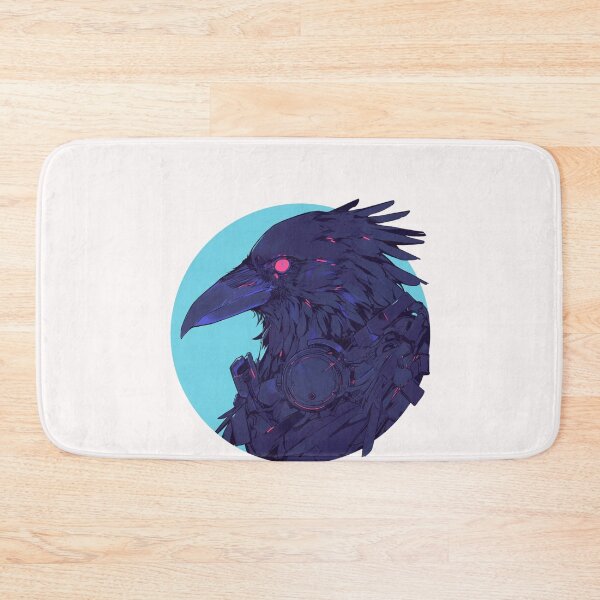 Item preview, Cyber crow // crow // Cool Animal // Cyber Animal // Future Animal Art // Animal Warrior // Animal Cute Art // Gaming Aesthetic stickers designed and sold by SMARTKIT  DESIGNAGENCY.