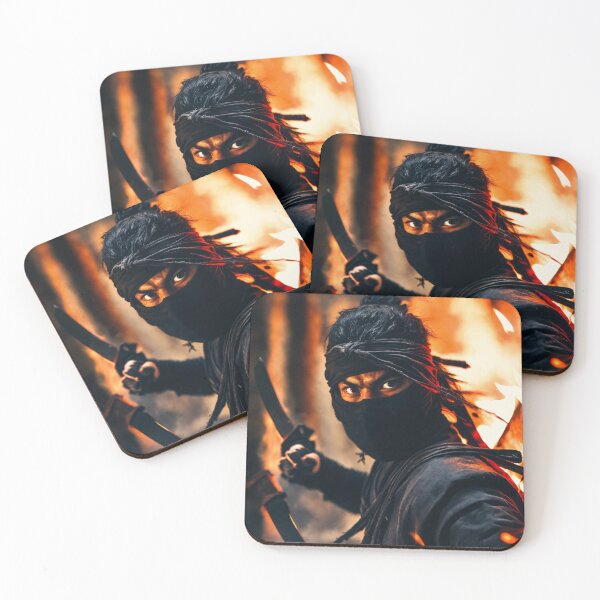 Item preview, ninja, killer, karate, master, art, designed and sold by DonnaBlankaArt.